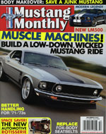 Mustang Monthly Cover